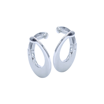 Silver Hoop Earring HO-2592